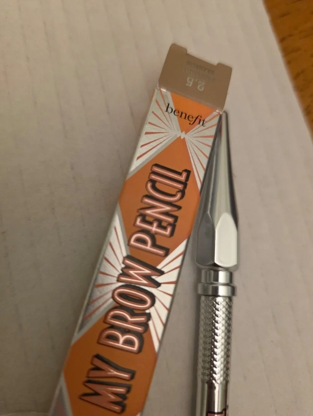 Benefit Precisely, My Brow Pencil Mini Waterproof Eyebrow Pencil 2.5 BNIB
